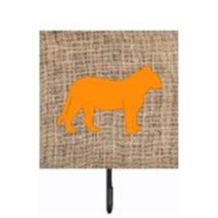 Micasa Tiger Burlap And Orange Leash Or Key Holder Bb1010 MI232708